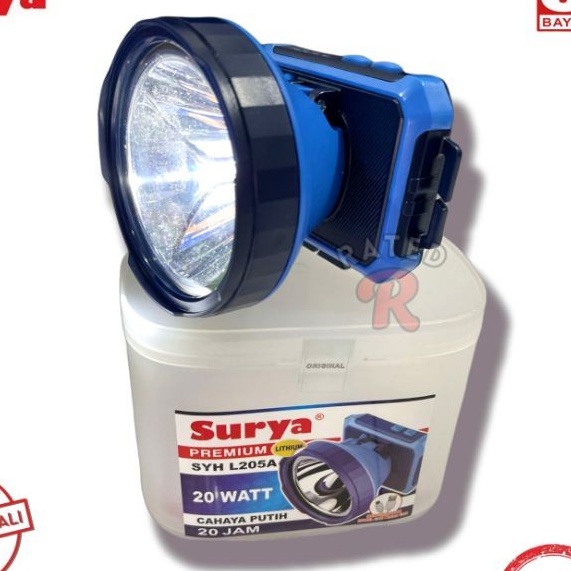 COD Senter Kepala SURYA 20 Watt SURYA SYH-205A CAHAYA PUTIH