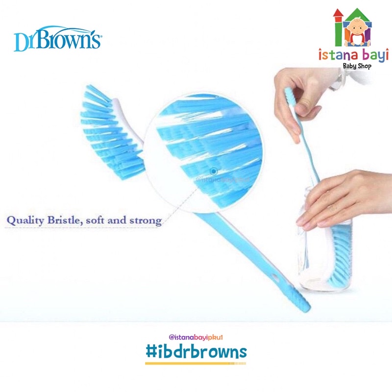 Dr.Brown's Easy Clean Bottle Brush - Sikat Botol AC040