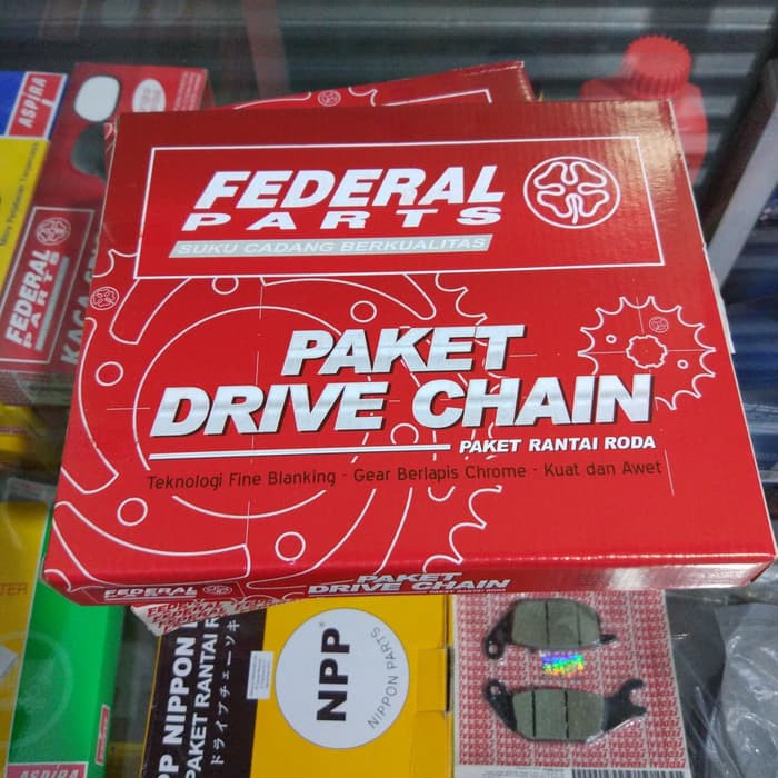 Federal Paket Rantai Gir Set Motor YAMAHA VEGA ZR