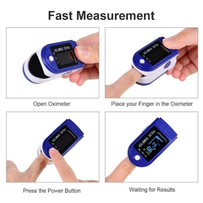 Oximeter Finger Tip lk88 Pulse Alat Pengukur Jantung Kadar Oksigen Original