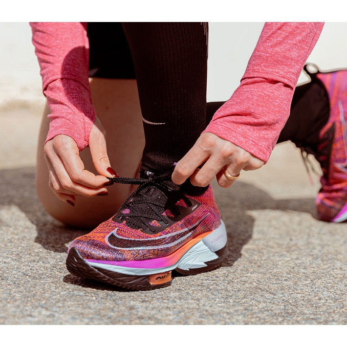 SEPATU Nike AlphaFly NEXT% Flyknit 'Hyper Violet' 13/47.5 ORIGINAL KIPCHOGE BEST MARATHON SHOES