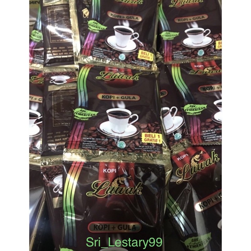 

KOPI LUWAK HITAM 1 RC isi 15set