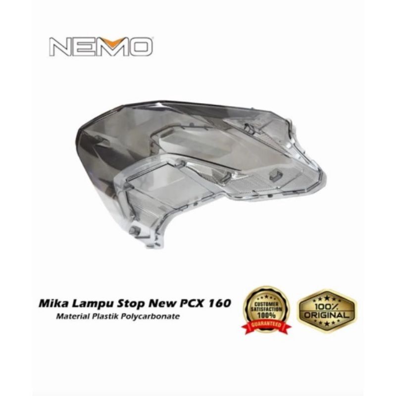 Mika Lampu Stop Belangkang Honda Pcx 160 Nemo original Kaca Lampu Stop Pcx 160 Cover mika Nemo