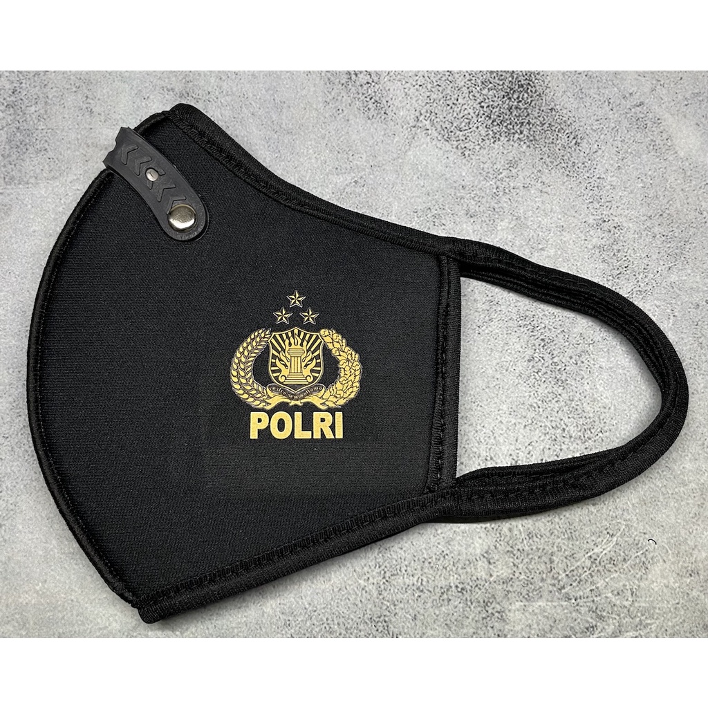 Masker Filter TNI POLR* | Masker Filter | Masker TNI Police