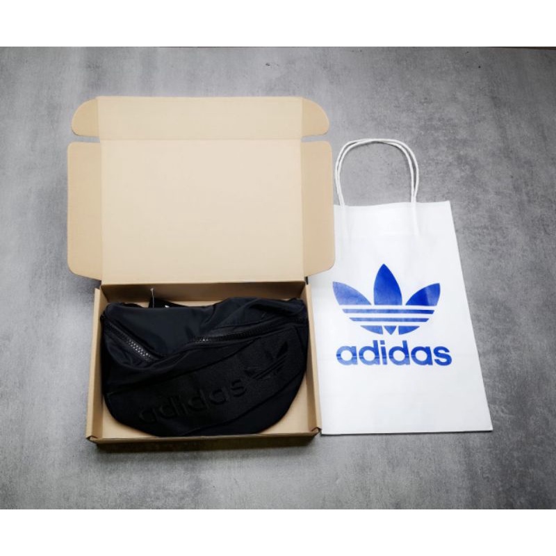 Adidas Embroidered  Waist Bag FullSet Free Box  N Paperbag!!!