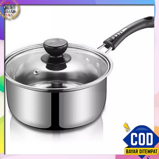 Panci Susun Steamer Set 5 Susun Tutup Kaca Stainless Steel Panci Mie Tutup Kaca 16 Cm