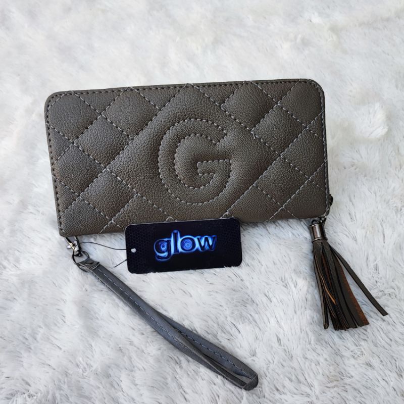 Glow Dompet Wanita Resleting Dompet Cewek Perempuan Panjang Resleting