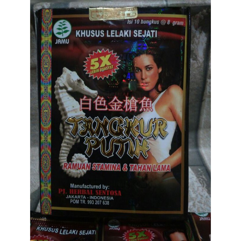 TANGKUR PUTIH SERBUK ORIGINAL