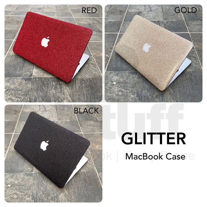 MacBook Case GLITTER RED