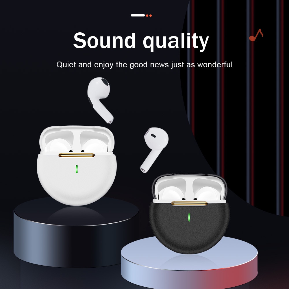 NEW TWS Bluetooth Earphone In-ear Stereo Wireless Headphone HiFi