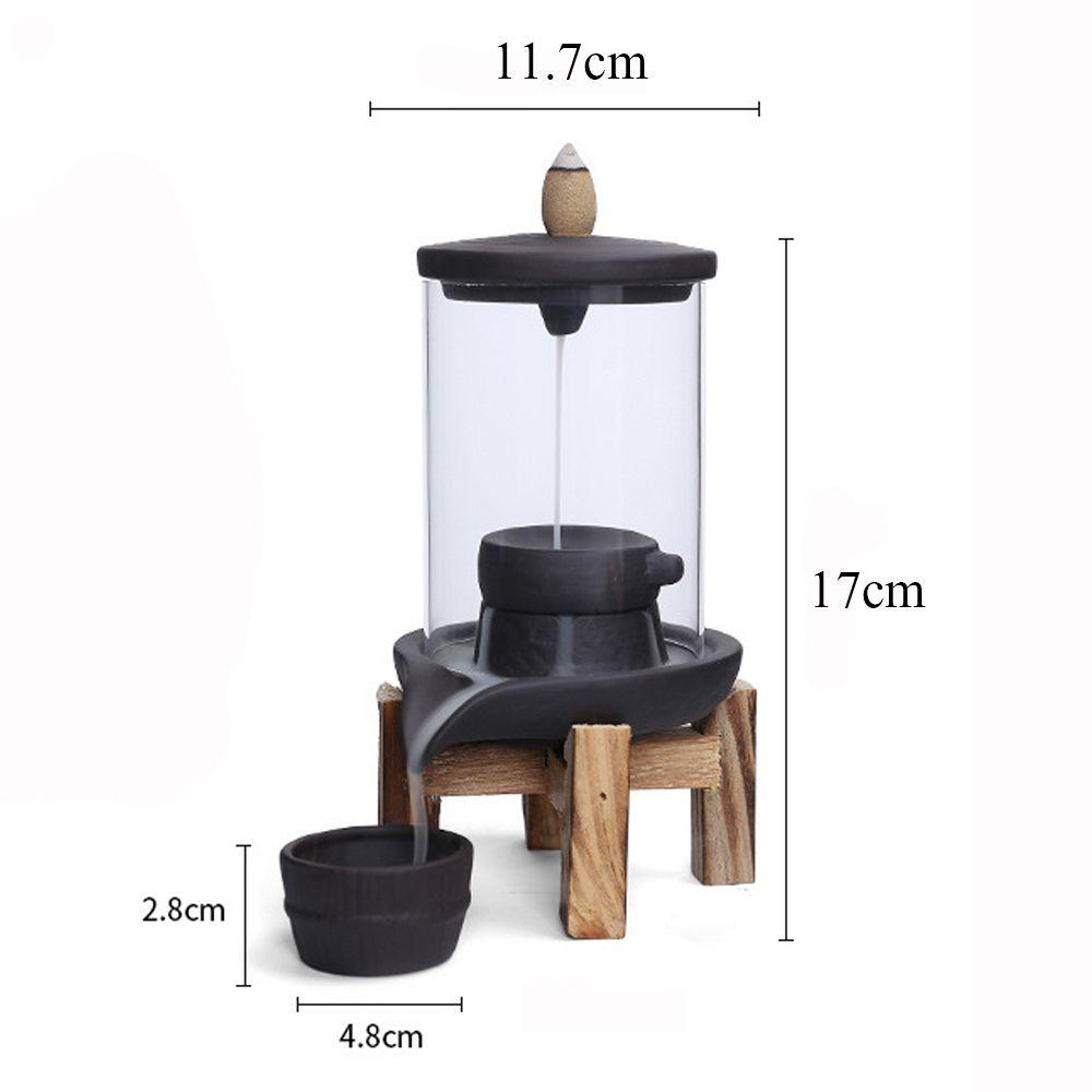 Solighter Incense Burner Meditasi Kreatif Dekorasi Rumah Tungku Aromaterapi