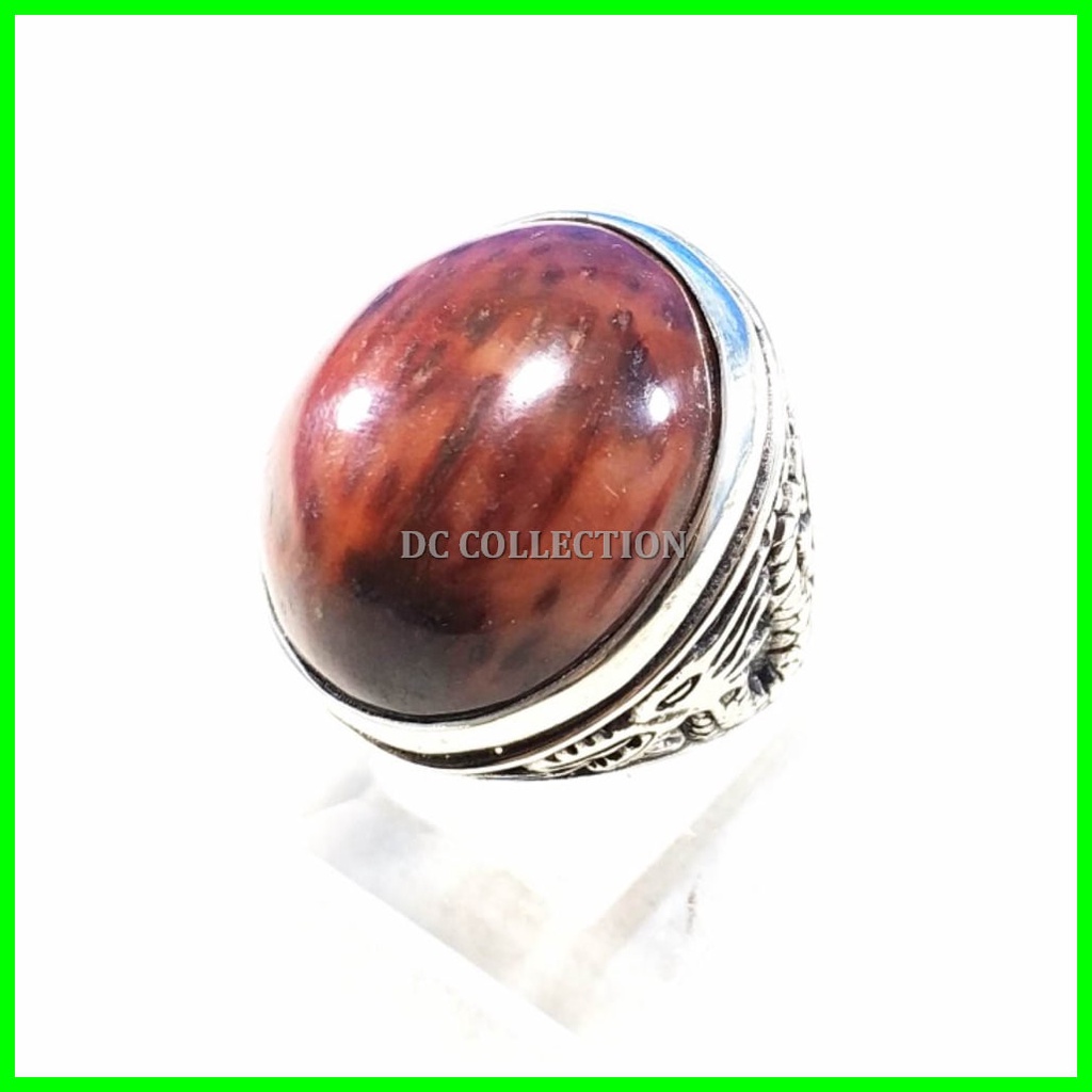 CINCIN BATU AKIK NATURAL ASLI GALIH KELAPA LANGKA TERMURAH