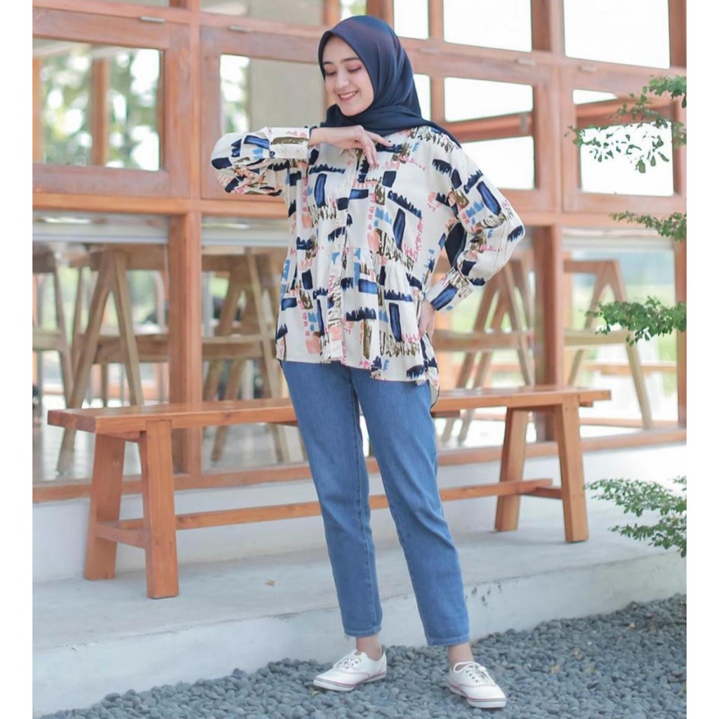 KEMEJA AVORA / KEMEJA WANITA