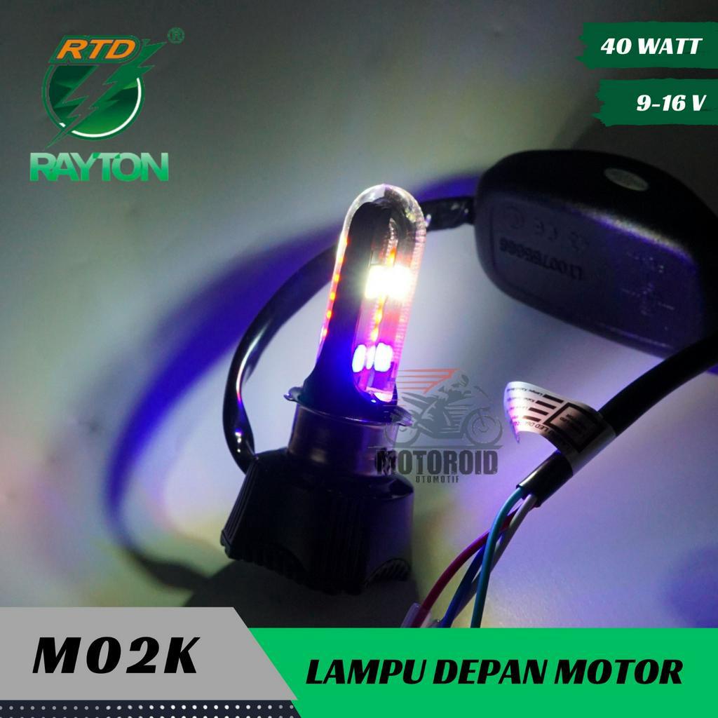 LAMPU HEAD LAMP M02K BOHLAMP AC DC UTAMA RTD MOTOR M02K RAYTON