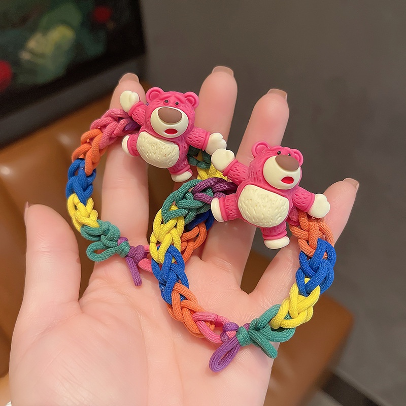 IKAT KARET RAMBUT JEPIT JEPITAN JEDAI MEDIUM TOY STORY HAIR CLIP KLIP CLAW WARNA WARNI CHAIN COLORFUL COTTON  CUTE LEMBUT LUCU UNIK ELASTIS ANAK WANITA WARNA WARNI HAIRTIES COLOR RIBBON AKSESORIS ELASTIC HAIR ACCESSORIES HAIR RING ROPE TIES BAND