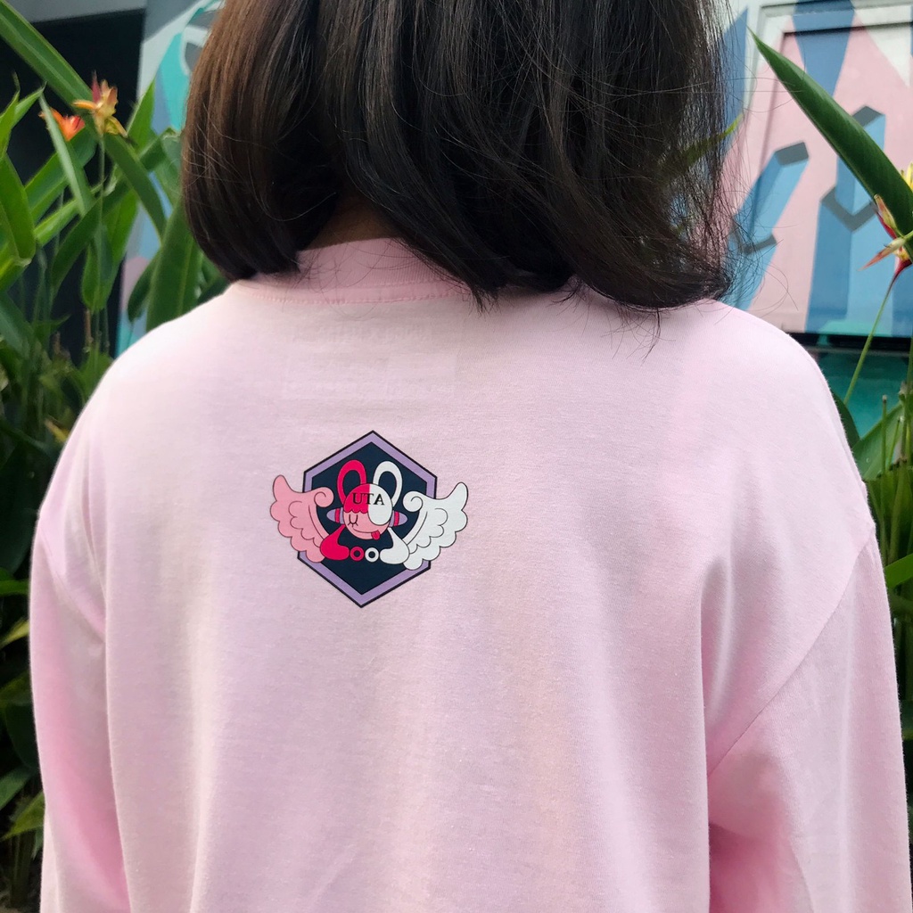 Longsleeve Uta Eyes Pink Diva Anime Manga One Piece Premium Unisex