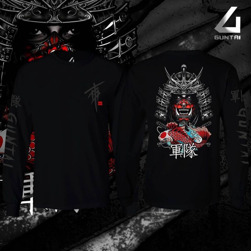 Kaos / T-shirt Guntai Lengan Panjang | GT 09