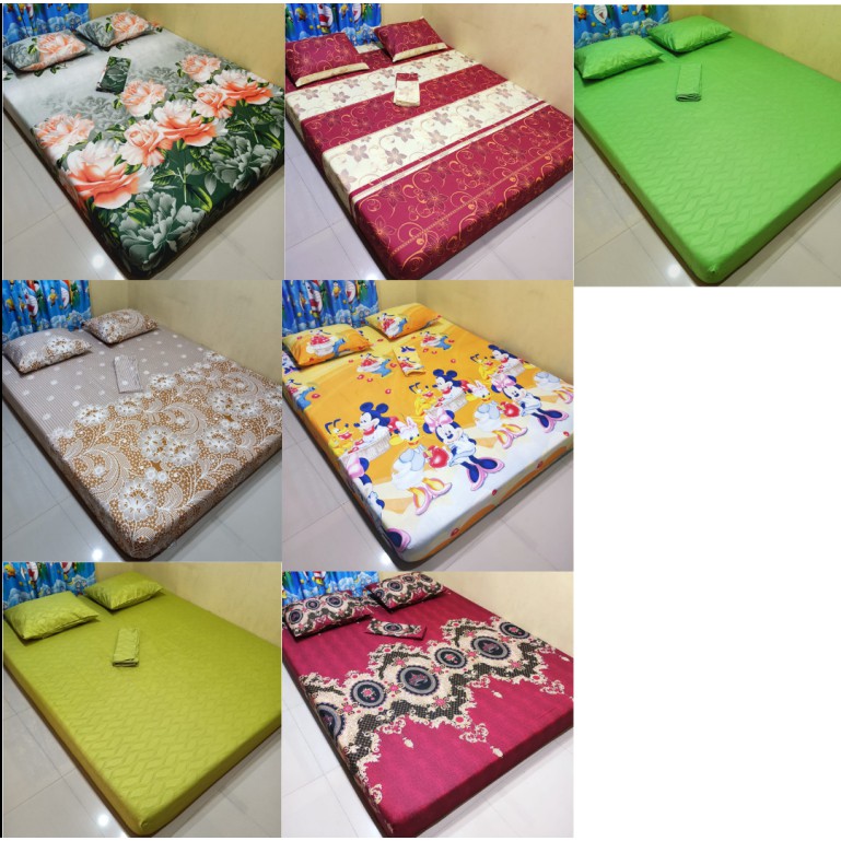 (Hot Sale) Sprei 160x200 homemade beragam motif gucci channel sultan