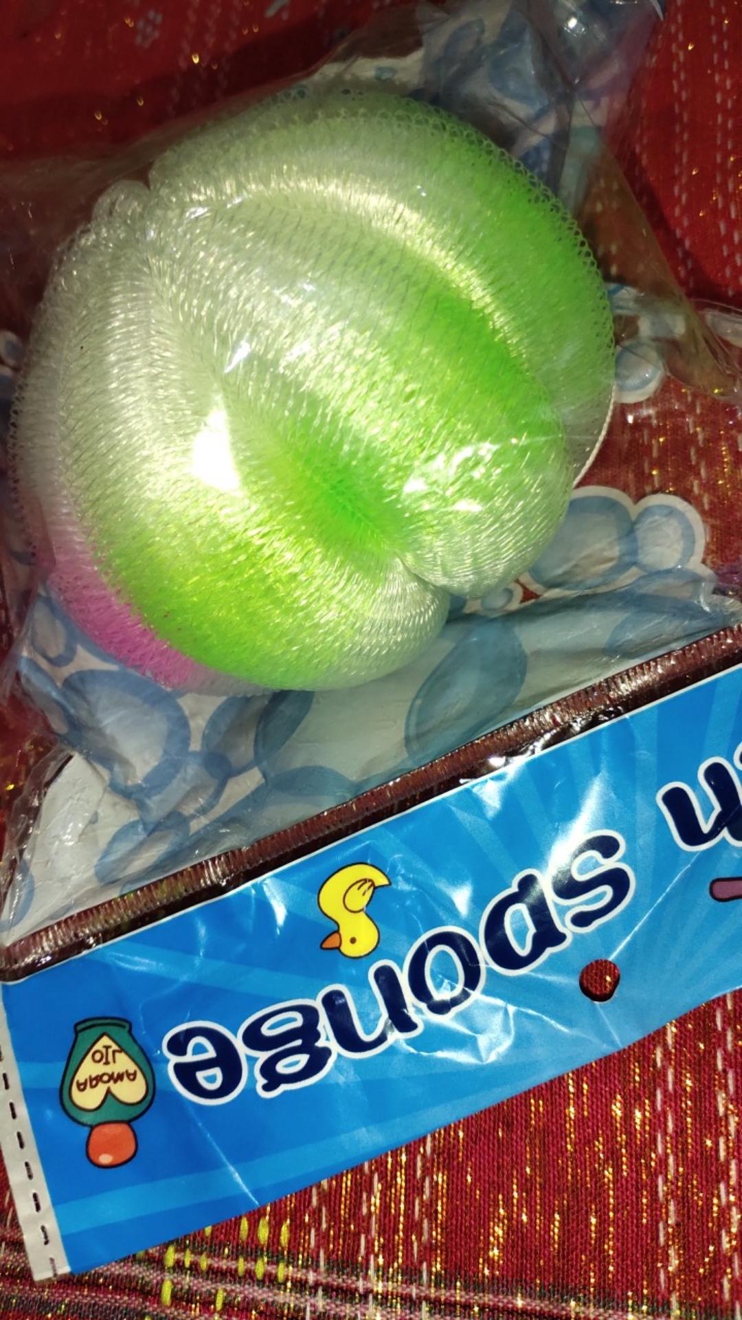 Bath Sponge Labu / Spons Mandi Labu / Spon Rainbow
