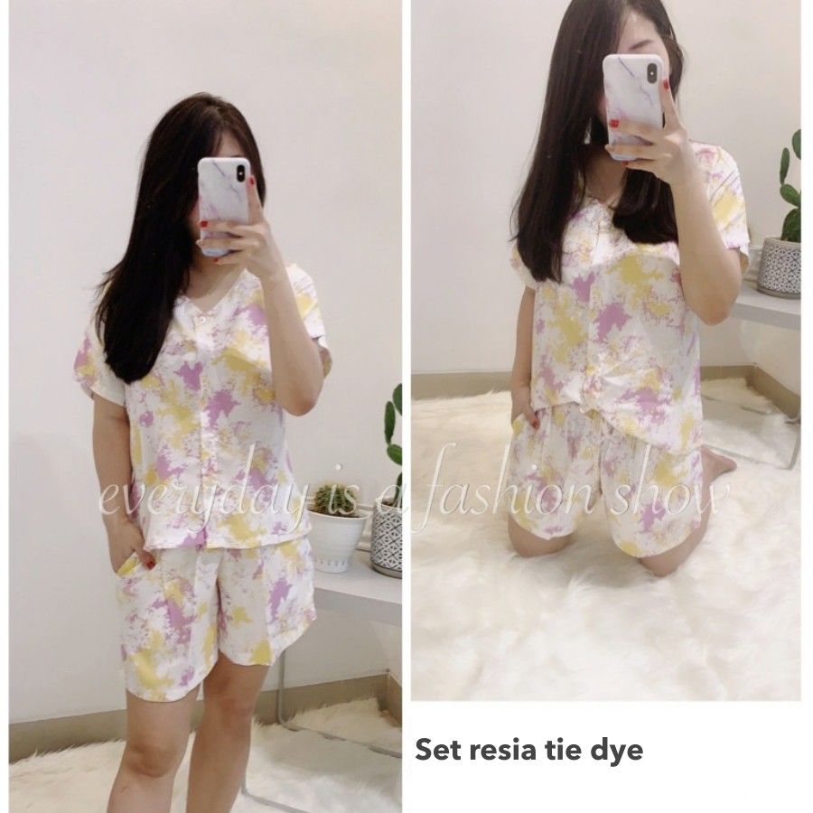 Set resia tie dye -Thejanclothes