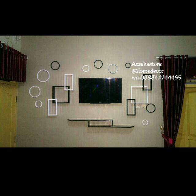 RAK TV DINDING/RAK MINIMALIS/RAK KAYU