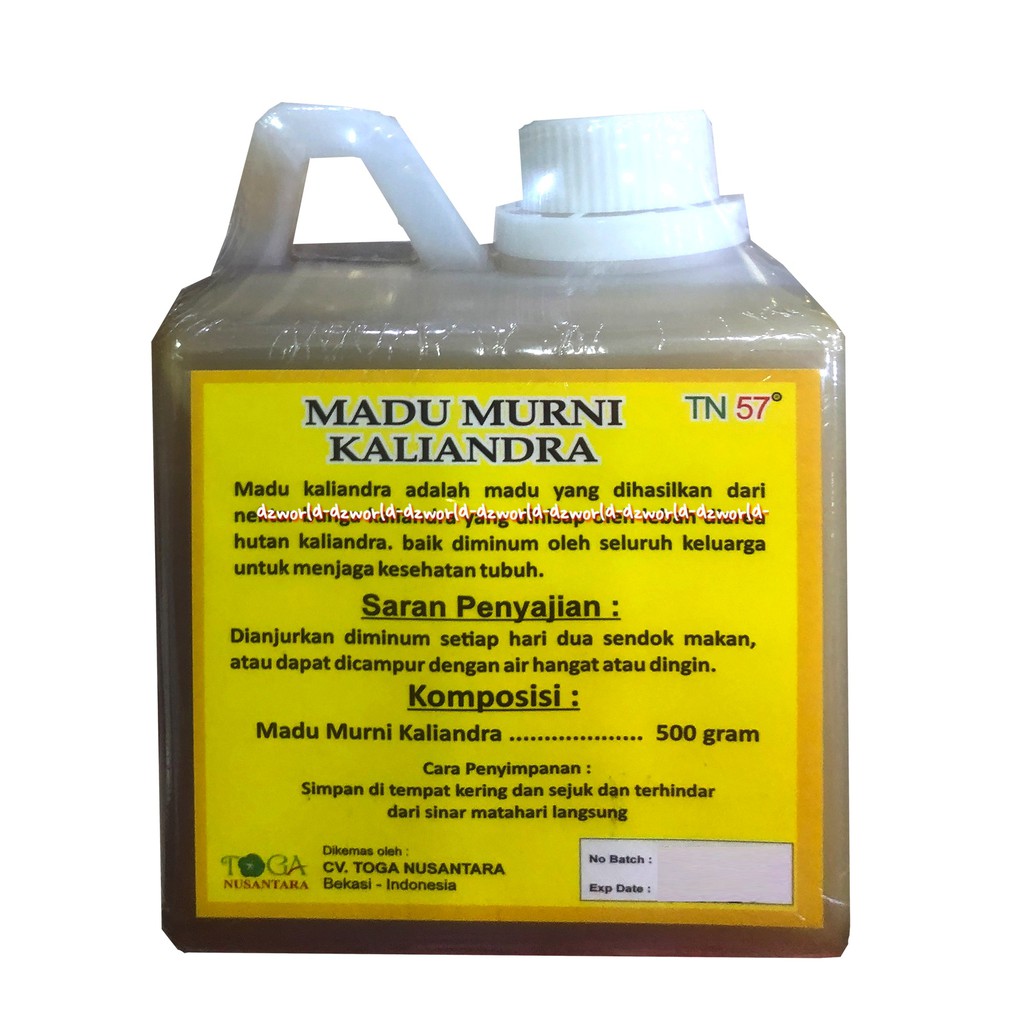 TN 57 Madu Murni Kaliandra 500 gr Madu Honey