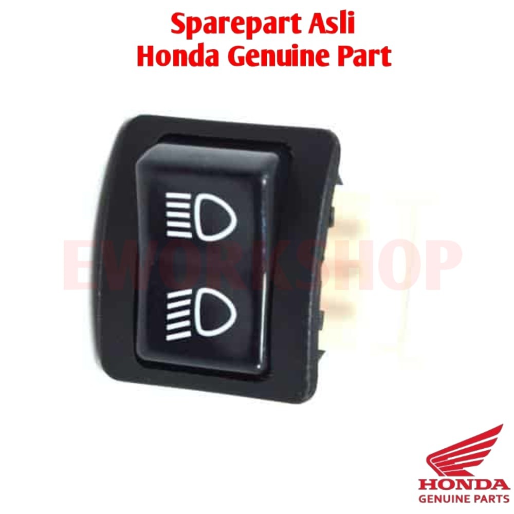 Tombol Saklar Dimmer Jauh Dekat - Blade Supra X 125 Fit New Revo Asli Honda 35170KWB920