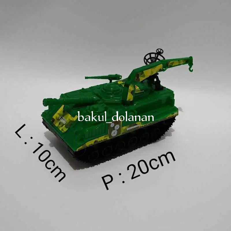mainan anak mobil tank besar