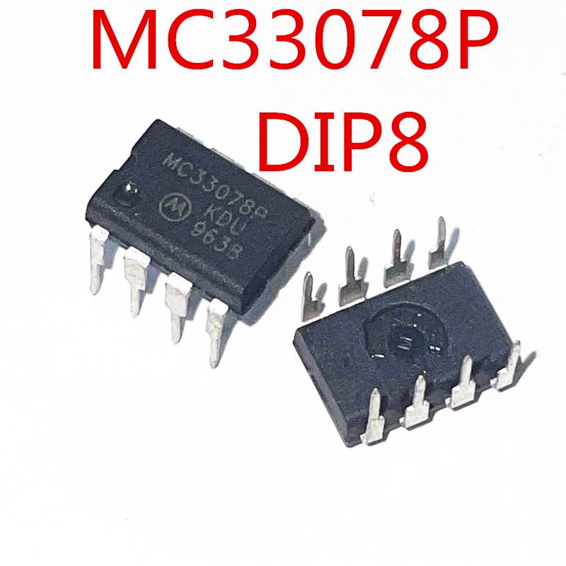 10pcs Ic MC33078P MC33078PG MC33078 DIP-8 dual op