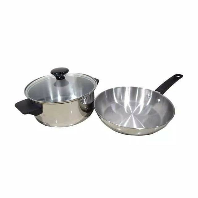 Maspion Panci Set Panda Fit B Penggorengan/ Dutch Oven SSP147