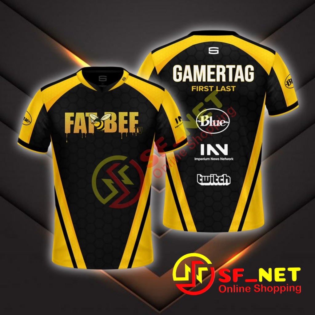 Baju kaos JERSEY GAMING DOTA MOBILE LEGENDS CUSTOM 01SF