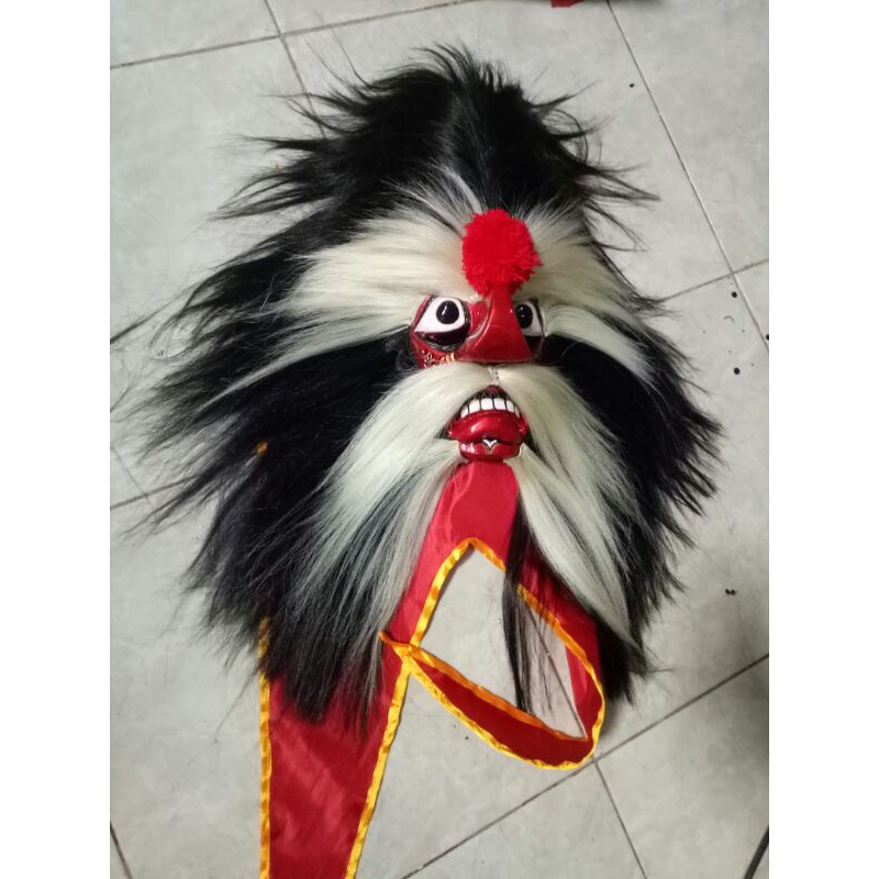 Topen Ganong Pakem rambut sintetis