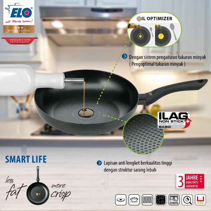 FRY PAN / PANCI ANTI LENGKET ELO SMART LIFE 20 CM
