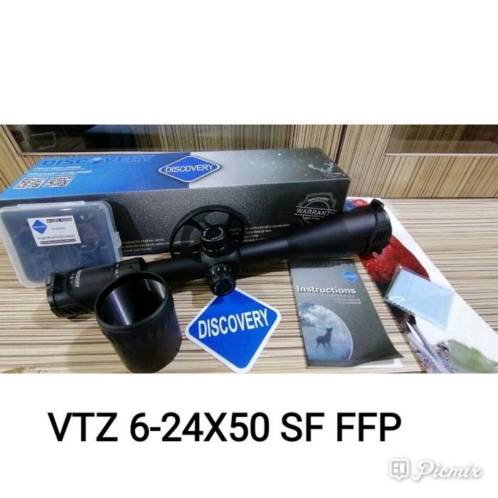 PROMO Telescope / Teropong Discovery VTZ 6-24X50SF FFP GRATIS ONGKIR