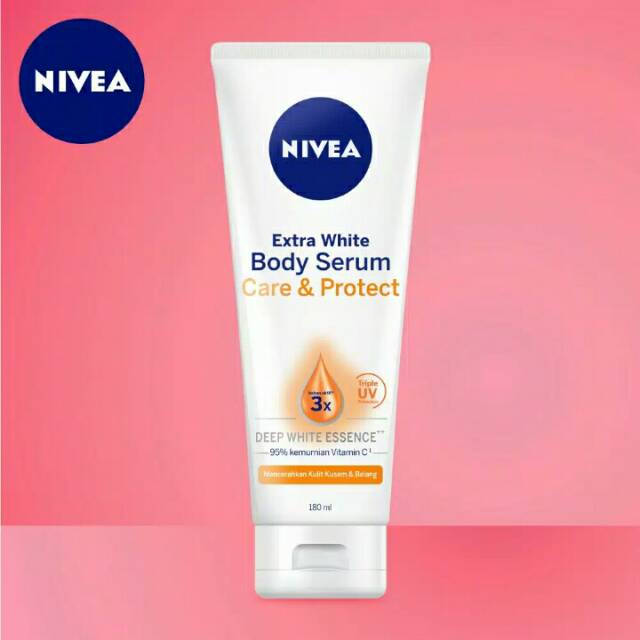 Body serum nivea care& protect