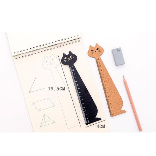 

Penggaris / Ruler Kayu Kucing Hitam