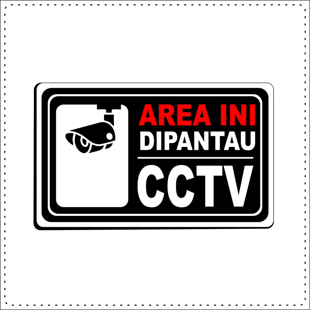 Jual Area Ini Dipantau Cctv Karet Mm Shopee Indonesia