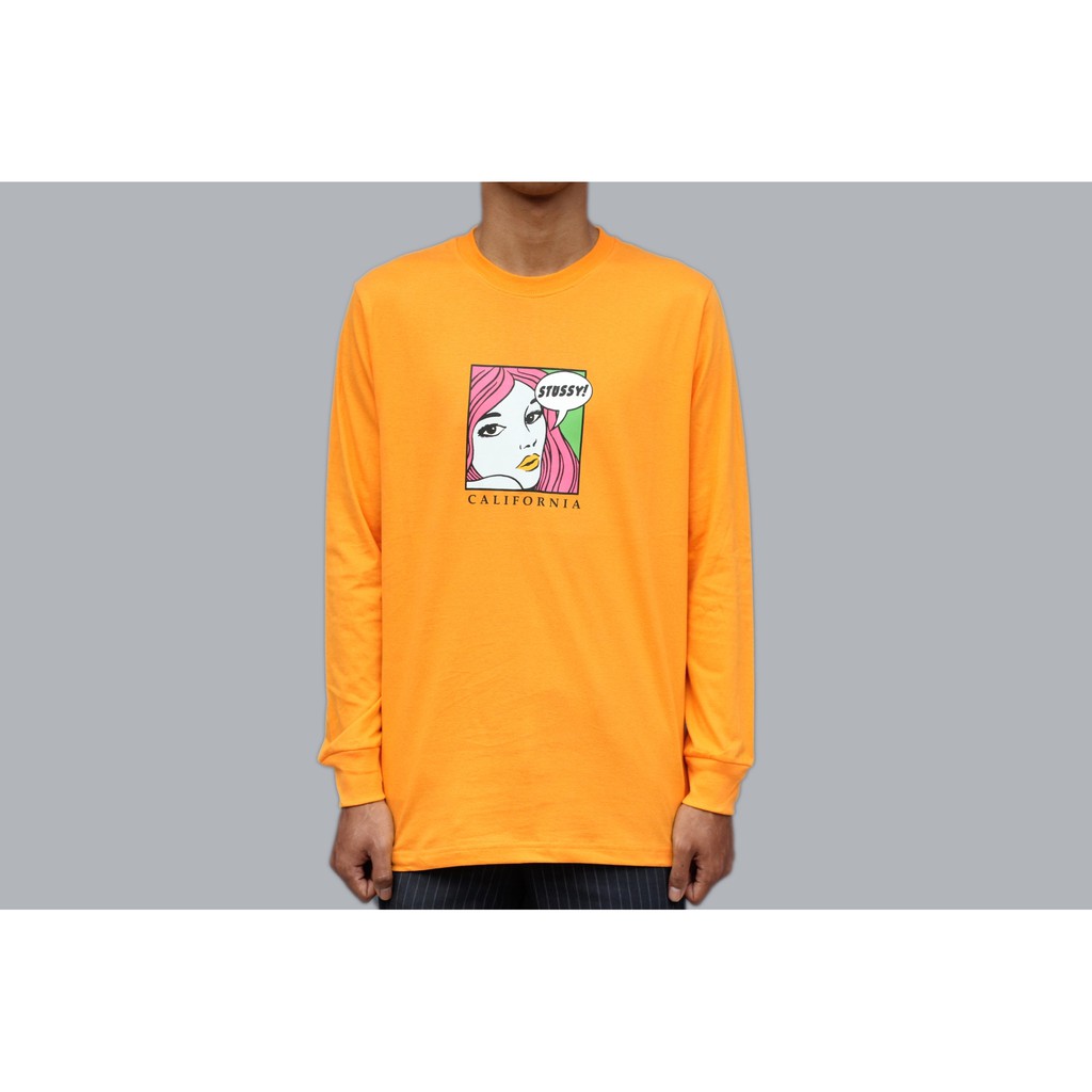 Kaos Stussy California Long Sleeve