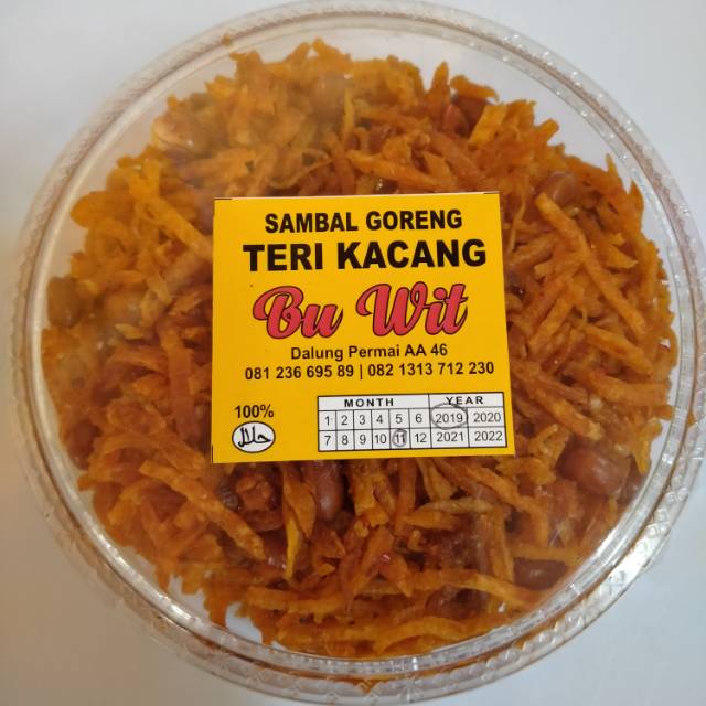 

Sambel goreng teri kentang