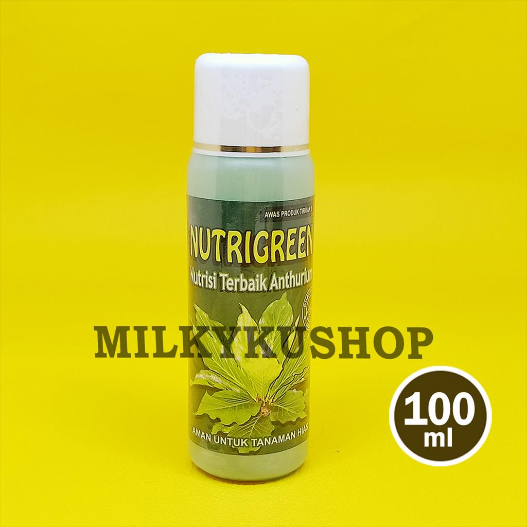PUPUK CAIR NUTRIGREEN 100 ML KEMASAN PABRIK NUTRI GREEN ANTHURIUM