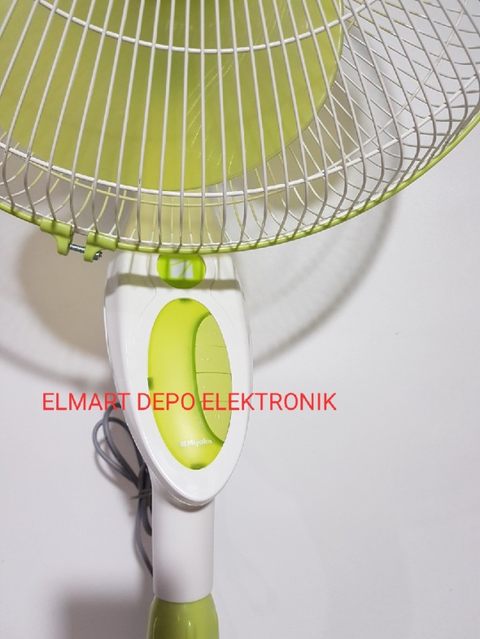 MIYAKO desk fan &amp; stand fan KAS 1627KB Jaring Besi kipas angin berdiri dan meja