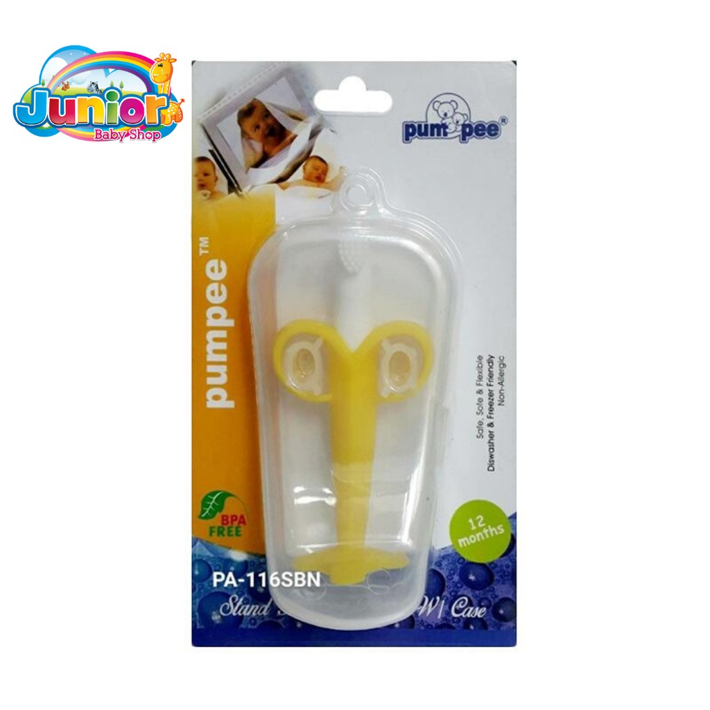 Pumpee Stand Banana Brush With Case