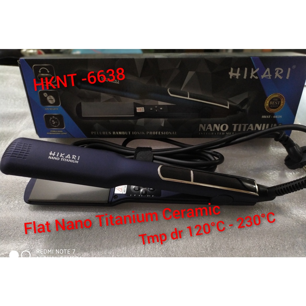 Hikari Catok Flat Nano Titanium Ceramic