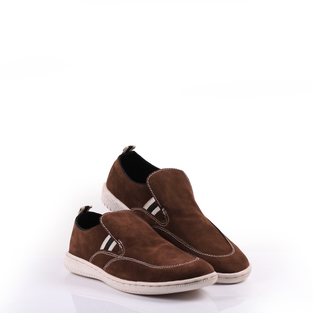 Sepatu Slop Pria Blucrat Goten / Sepatu Slip On / Sepatu Santai / Sepatu Cowok /Sepatu Tanpa Tali