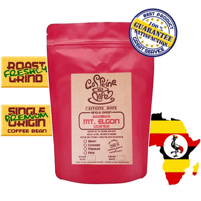 

Kopi Arabika Uganda Mt. Elgon 200 Gr - Bean/Biji & Ground/Bubuk