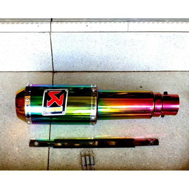 Silencer Akrapovic GP M1 Pelangi. Silencer Akrapovic GP Lorenzo Pelangi