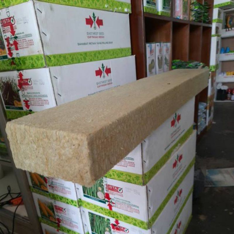 

Media Tanam Hidroponik ROCKWOOL CULTILENE 100% Asli Import