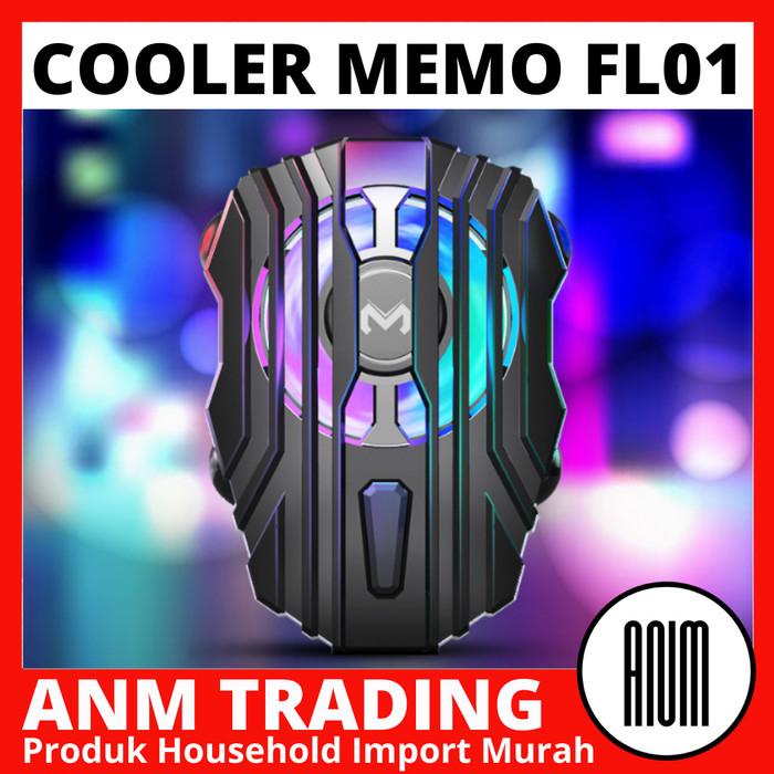 Cooler Handphone Memo FL01 Pendingin HP / Cooler HP FL01 / Gaming Fan Best Seller