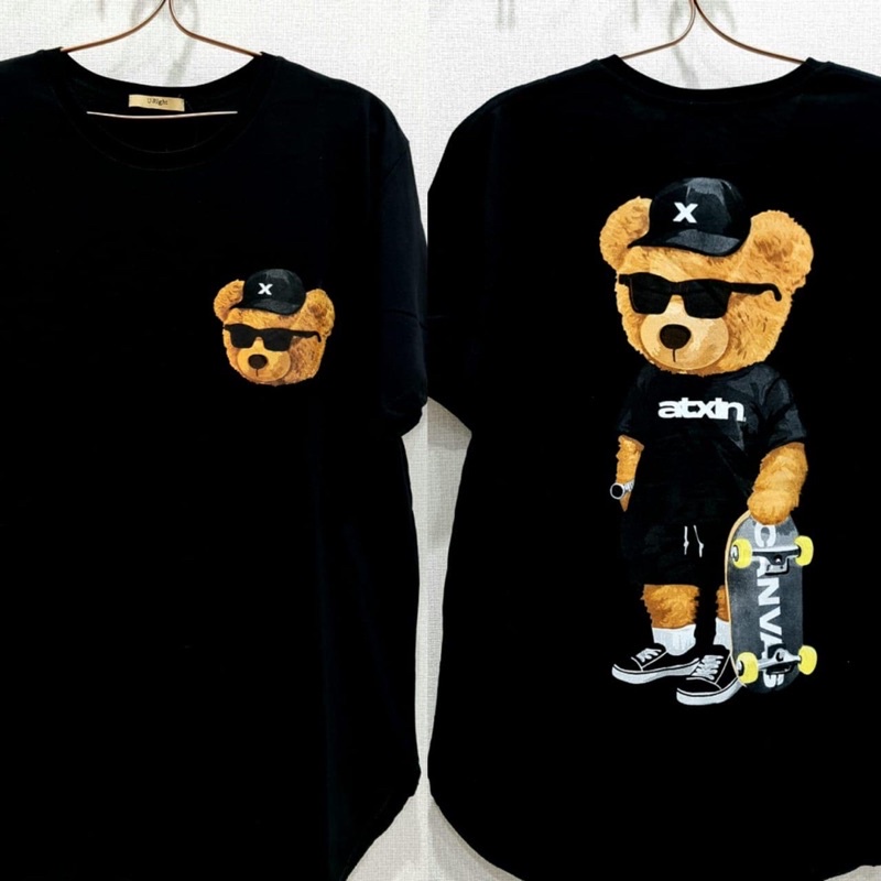 KAOS TSHIRT THE BEAR BAD BOY DISTRO KATUN COMBED