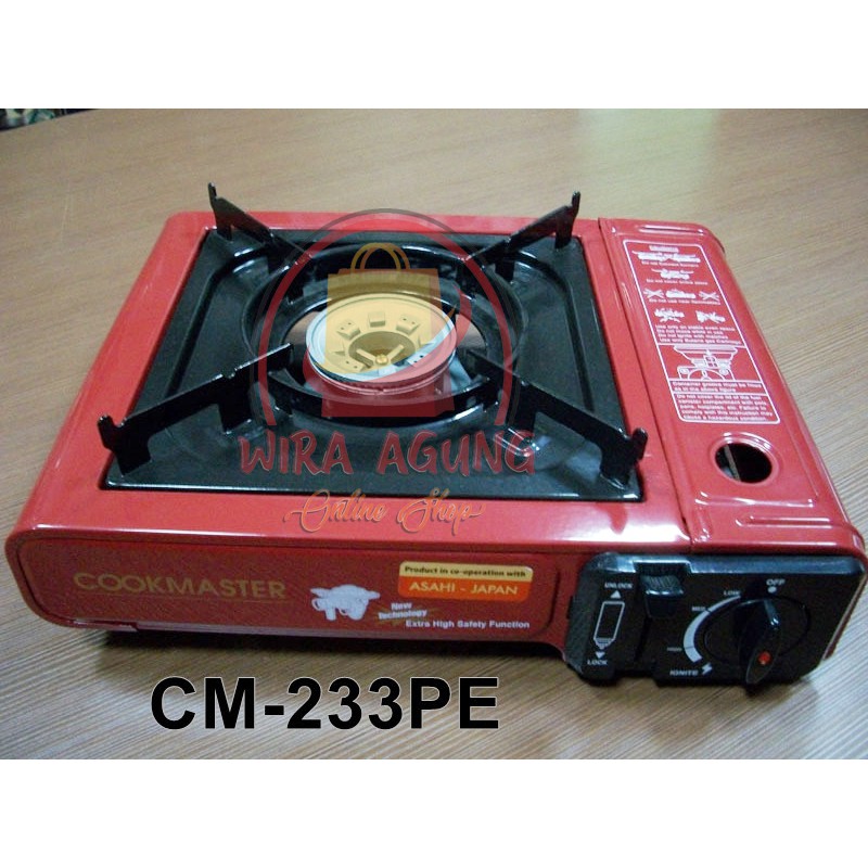 Kompor Gas Portable / Camping CM 233PE Cook Master